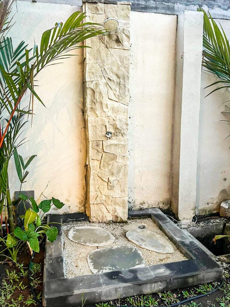 Outdoor shower